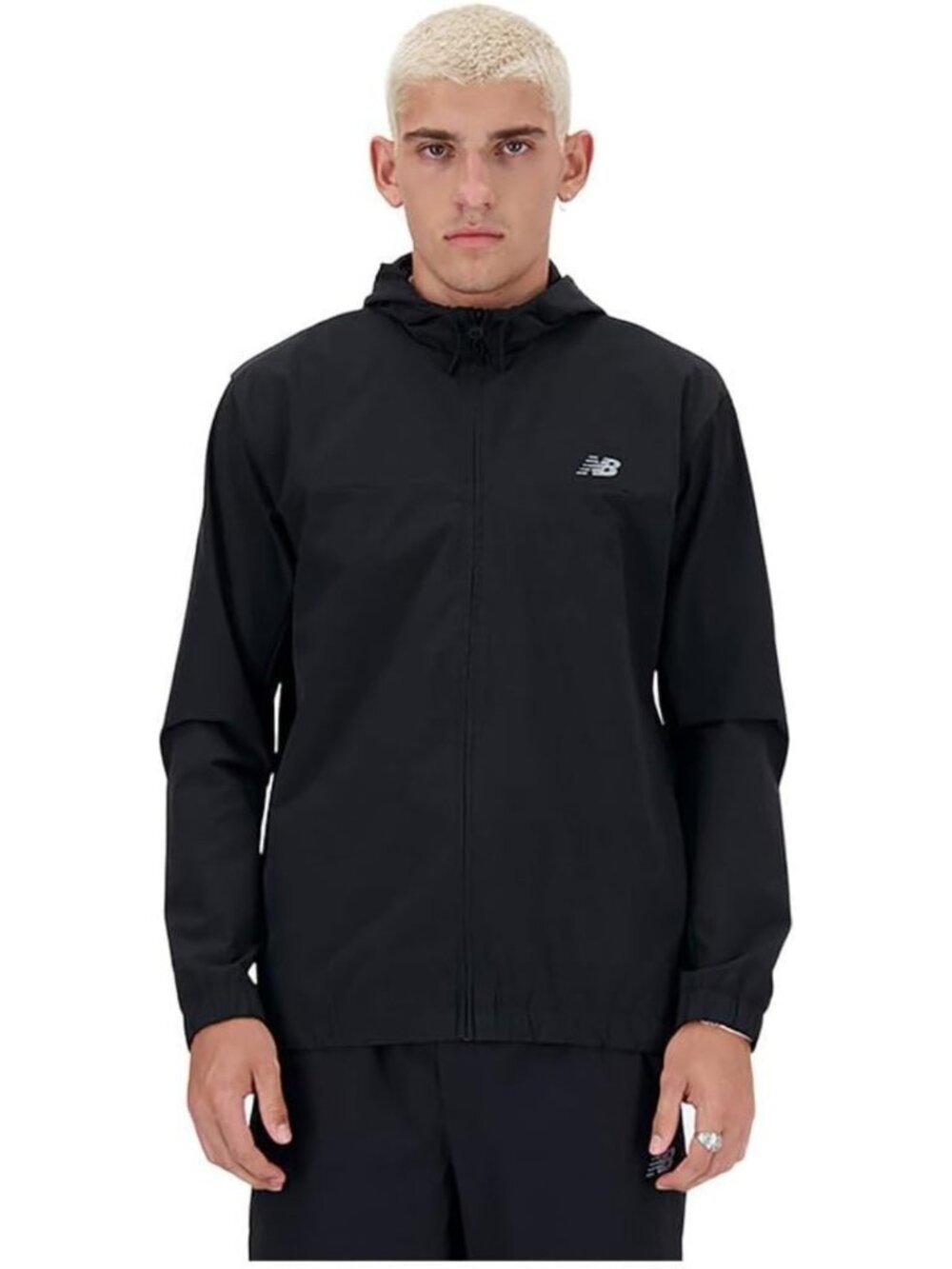 Men's Woven Full Zip Jacket - Lightweight, Stylish, Perfect for Active Lifestyle